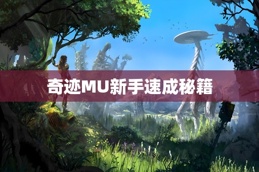 奇迹MU新手速成秘籍