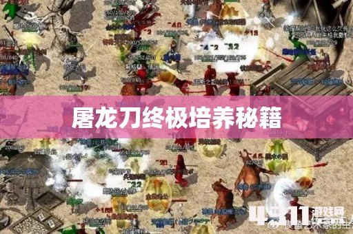 屠龙刀终极培养秘籍