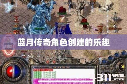 蓝月传奇角色创建的乐趣