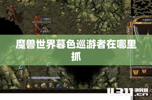 魔兽世界暮色巡游者在哪里抓
