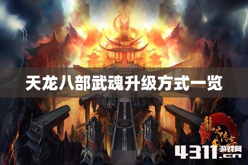 天龙八部武魂升级方式一览